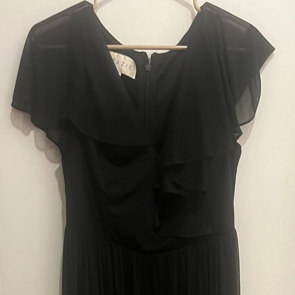 Azazie Jael Bridesmaid Dress (BLACK)